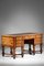 Mazarin Style Desk in Solid Wood and Floral Marquetry 4