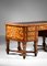 Mazarin Style Desk in Solid Wood and Floral Marquetry 10