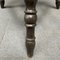 Antique Dark Work Stool with Spindle 19