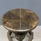 Antique Dark Work Stool with Spindle 6