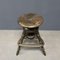 Antique Dark Work Stool with Spindle, Image 11