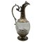 Silver and Crystal Ewer or Wine Carafe from Tallois et Mayence Paris, Image 1