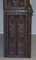 17th Century Gothic Revival Bookcase with Sideboard & Cherub Decoration 18