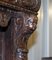 17th Century Gothic Revival Bookcase with Sideboard & Cherub Decoration 14