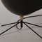 Lámpara de mesa Saturn Mid-Century moderna en negro de Serge Mouille, Imagen 7