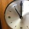 Horloge de Table Hollywood Regency Vintage en Laiton et Noyer de Junghans Electronic, Allemagne 7