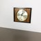 Horloge de Table Hollywood Regency Vintage en Laiton et Noyer de Junghans Electronic, Allemagne 5