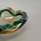 Large Multi-Color Murano Glass Shell Ashtray, Italy, 1970s 7