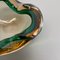 Large Multi-Color Murano Glass Shell Ashtray, Italy, 1970s 10