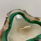 Large Multi-Color Murano Glass Shell Ashtray, Italy, 1970s 8