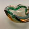 Large Multi-Color Murano Glass Shell Ashtray, Italy, 1970s, Image 12