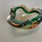 Large Multi-Color Murano Glass Shell Ashtray, Italy, 1970s 6