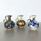 Ceramic Studio Pottery Vases from Marei Ceramics, Germany, 1970s, Set of 3 2