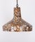 Floral Earthenware Pendant Lamp, 1960s, Image 2