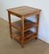 Directoire Style Blond Walnut Serving Trolley, Early 1800s 7