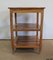 Directoire Style Blond Walnut Serving Trolley, Early 1800s, Image 10