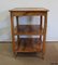 Directoire Style Blond Walnut Serving Trolley, Early 1800s, Image 11