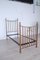 Letto singolo in ottone, fine XIX secolo, Immagine 4