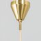 Mid-Century Danish Brass P-295 Adjustable Pendant Lamp by Fritz Schlegel for Lyfa, 1960s 9