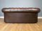 British Oxblood Leather Chesterfield Sofa, 1980s, Image 4