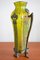 Art Nouveau Glass Vase with Bronze Mount 3
