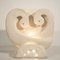 Carved Stone Lamp by Albert Tormos, Saint Tropez, France, 1970s 2