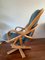 Bamboo & Rattan Swivel Chair, 1970s 3