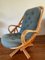 Chaise Pivotante en Bambou et Rotin, 1970s 6