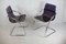 French Tubular Steel Mauve Acrylic Glass Chairs by Yves Christin for Airborne, 1970s, Set of 2 20