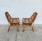 Bamboo Armchairs by George Coslin for Gervasoni, 1960s or 1970s, Set of 2 2