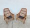 Bamboo Armchairs by George Coslin for Gervasoni, 1960s or 1970s, Set of 2, Image 6