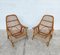 Bamboo Armchairs by George Coslin for Gervasoni, 1960s or 1970s, Set of 2 1