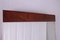 Vintage Elongated Wall Mirror with Wooden Edge, 1960s, Image 7