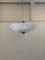 Satin Glass Chandelier with Irregular Bubbles 2