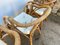 Rattan and Wicker Armchairs, Set of 3 8