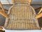 Rattan and Wicker Armchairs, Set of 3, Image 5