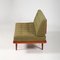 Danish Moss Green Fabric and Teak Minerva Daybed by Peter Hvidt & Orla Mølgaard-Nielsen for France & Daverkosen, 1960s 3