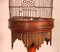 Bird Cage on Stand with Chinoiserie Decor, 19th Century, Image 2
