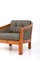 Swedish Sofa & Armchair in Pine & Fabric, Set of 2 13