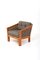 Swedish Sofa & Armchair in Pine & Fabric, Set of 2, Image 2