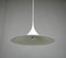 White Semi Pendant Lamp by Claus Bonderup & Torsten Thorup for Fog & Mørup, Denmark, 1960s 4