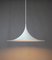 White Semi Pendant Lamp by Claus Bonderup & Torsten Thorup for Fog & Mørup, Denmark, 1960s 9