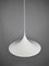 White Semi Pendant Lamp by Claus Bonderup & Torsten Thorup for Fog & Mørup, Denmark, 1960s 3