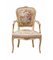 Louis XV Style Armchair with Tapestry Upholstery 1