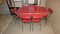 Table with 6 Chairs in Steel and Formica, Italy, 1955, Set of 7 2