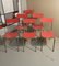 Table with 6 Chairs in Steel and Formica, Italy, 1955, Set of 7 23