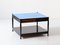 Italian Restyled Black and Blue Coffee Table by Fratelli Reguitti, 1950s 1