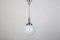 Bauhaus Nickel Plated Pendant Lamp, 1930s 2