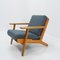 Poltrona GE 290 di Hans Wegner per Getama, anni '60, Immagine 3