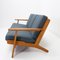 GE 290 3-Seater Sofa by Hans Wegner for Getama, 1960s, Image 4